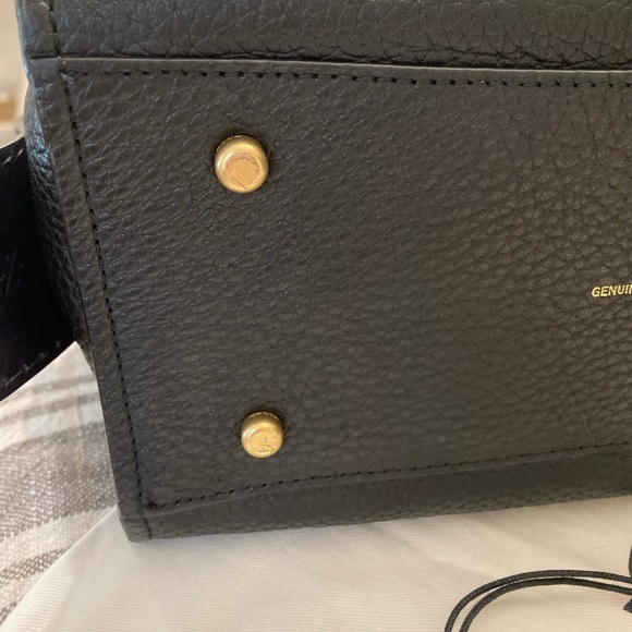 SOLD Coach Black/Ink Exotic Whipstitch Rogue 25 Style No. 69619 - Picture 11 of 15